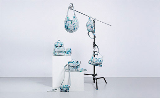 Sac Cuir Su&eacute;d&eacute; Collection Tie & Dye