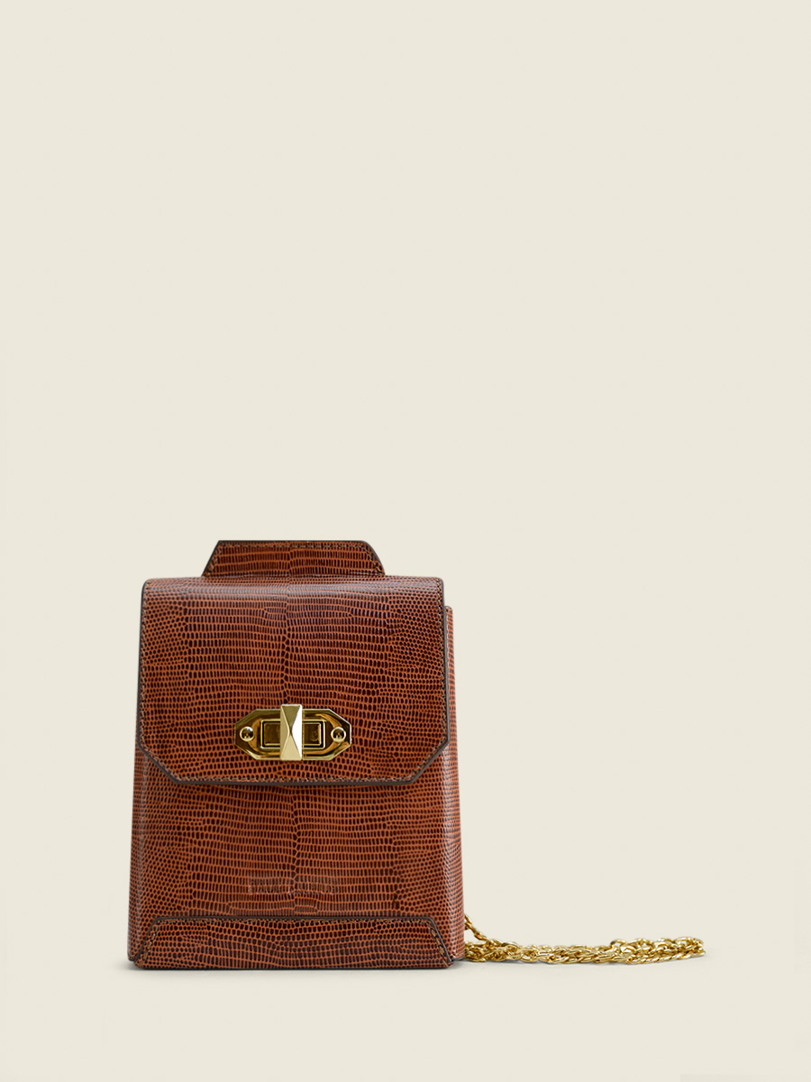 Fotoansicht-Vorderseite-Handytasche-braunes Leder-Agathe-1960-Paul-Marius-M70-L-L