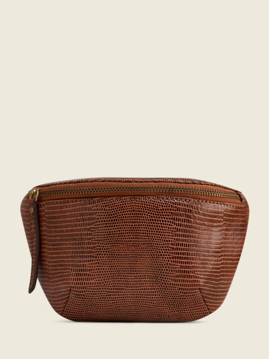 Fotoansicht-Vorderseite-Leder-Gürteltasche-braun-LaBanane XS-1960-Paul Marius-M503XS-L-L