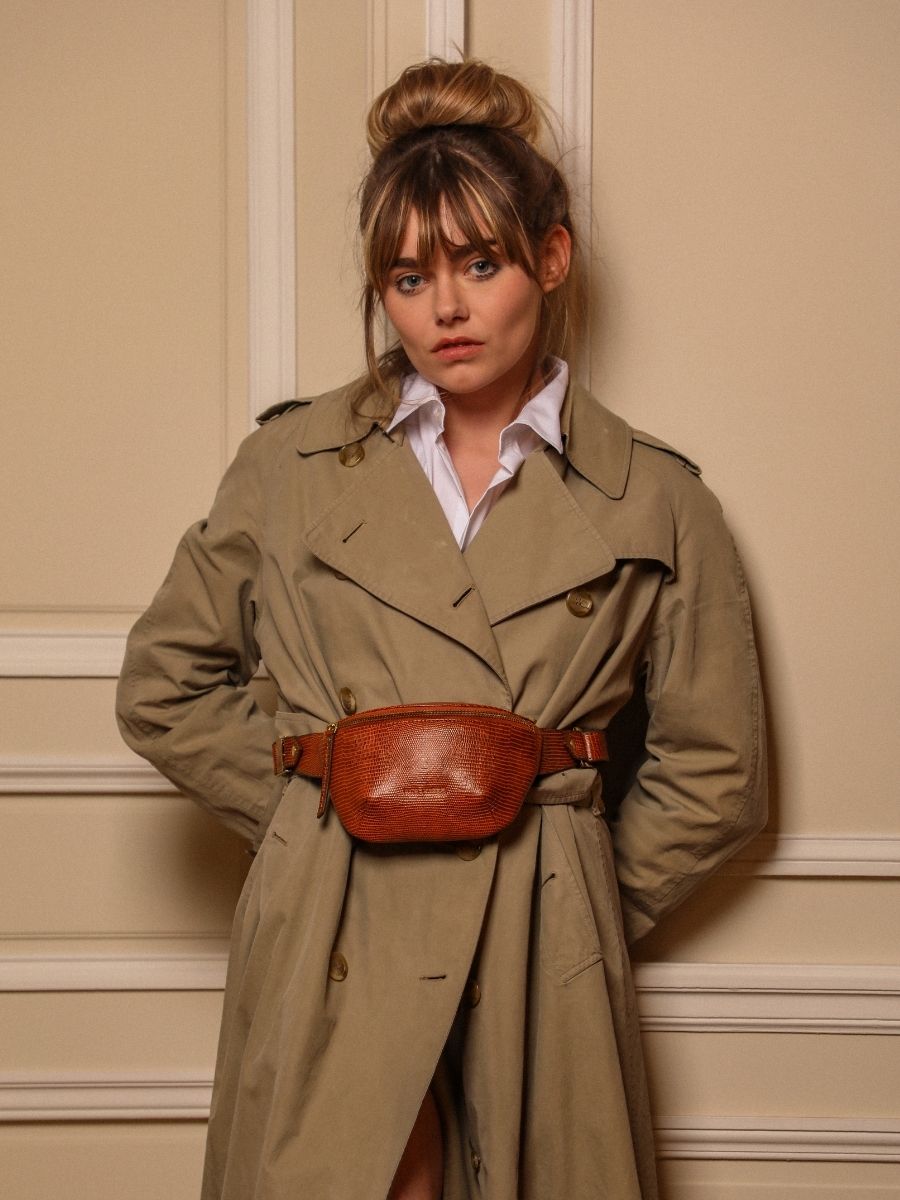 Fotoansicht-Vorderseite-Leder-Gürteltasche-braun-LaBanane XS-1960-Paul Marius-M503XS-L-L