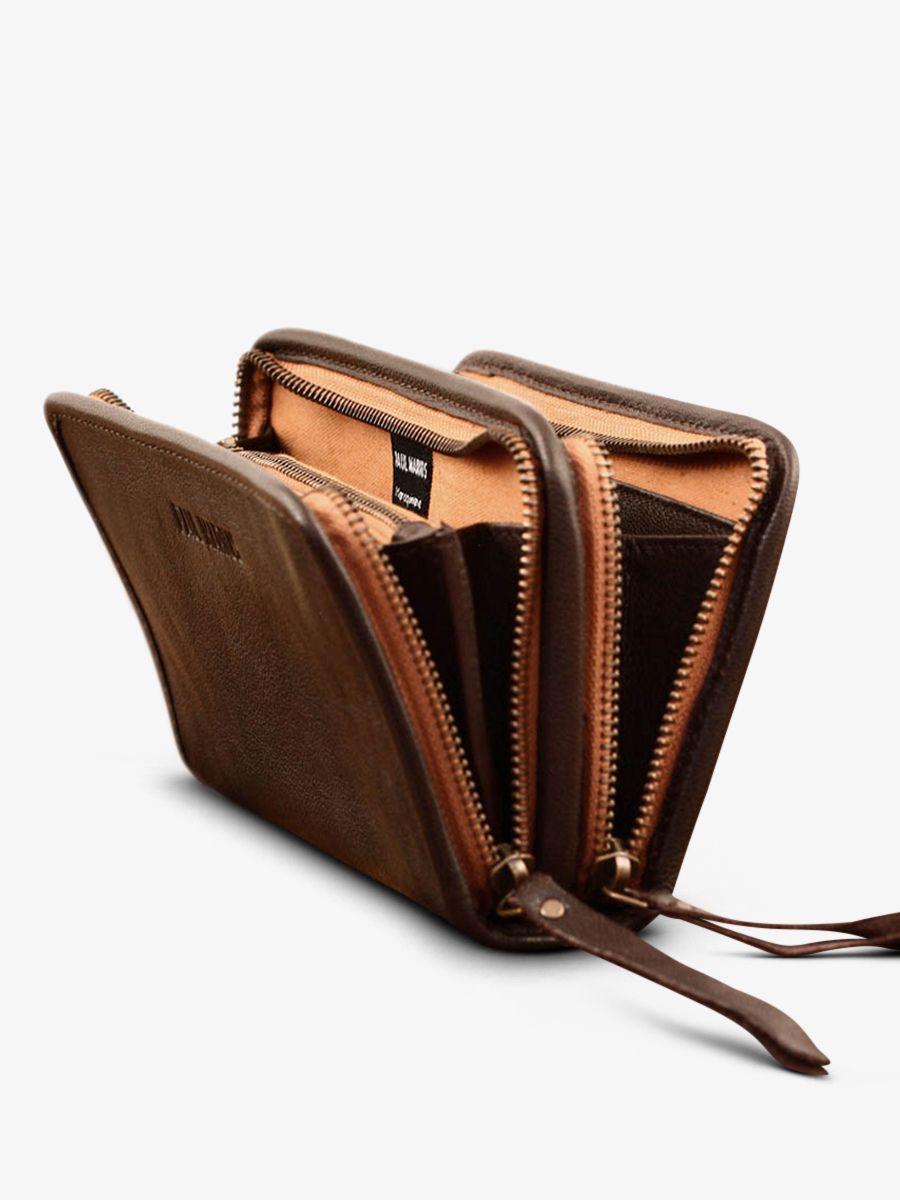 Foto-Vorderansicht-Brieftasche-Leder-Damen-schwarz-MonCompagnon-Indus-Paul-Marius-LW-D