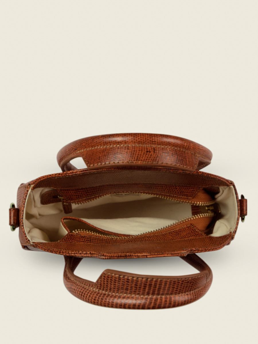 Foto-Innenansicht-Handtasche-Leder-braun-Aline-1960-Amber-Paul-Marius-W34-L-L