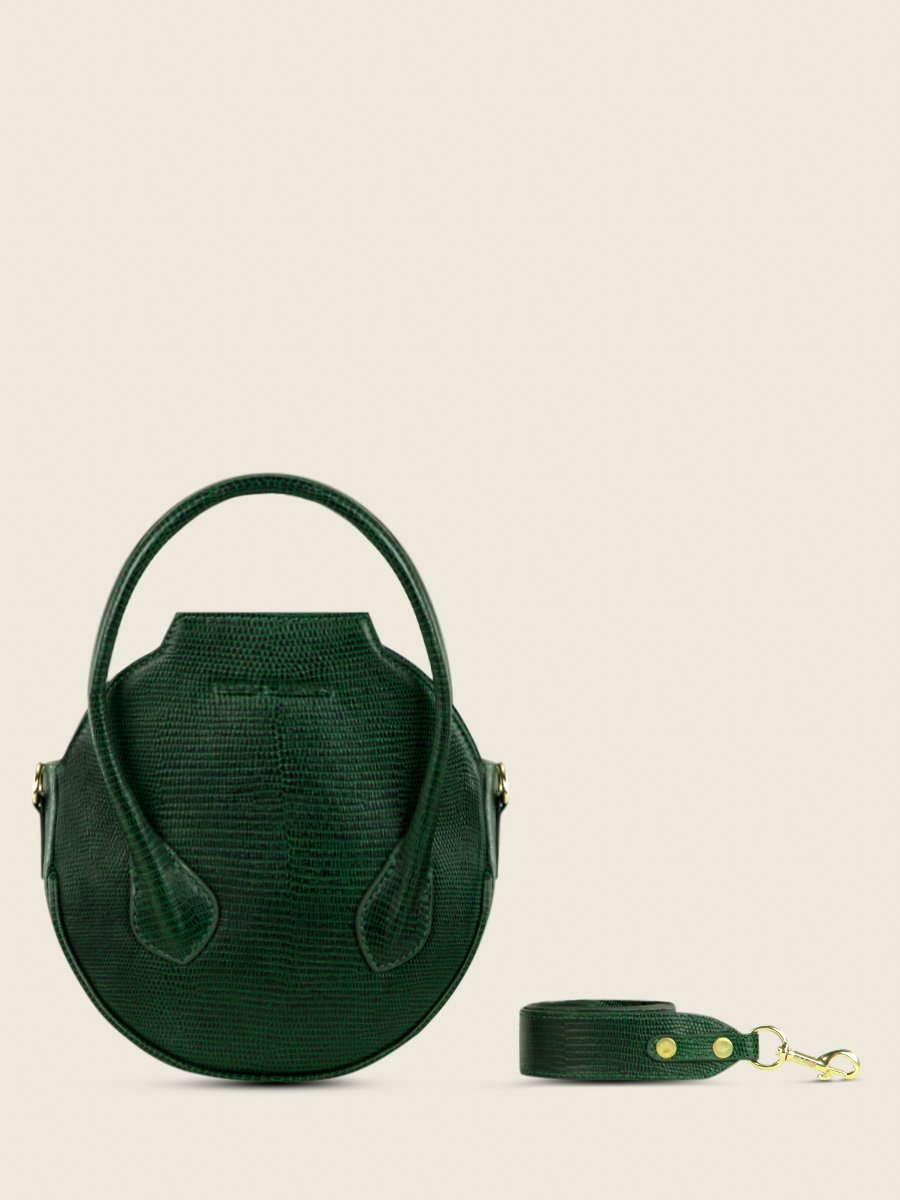 foto-ansicht-von-vorne-handtasche-leder-grün-aline-1960-malachite-paul-marius-w34-l-dg