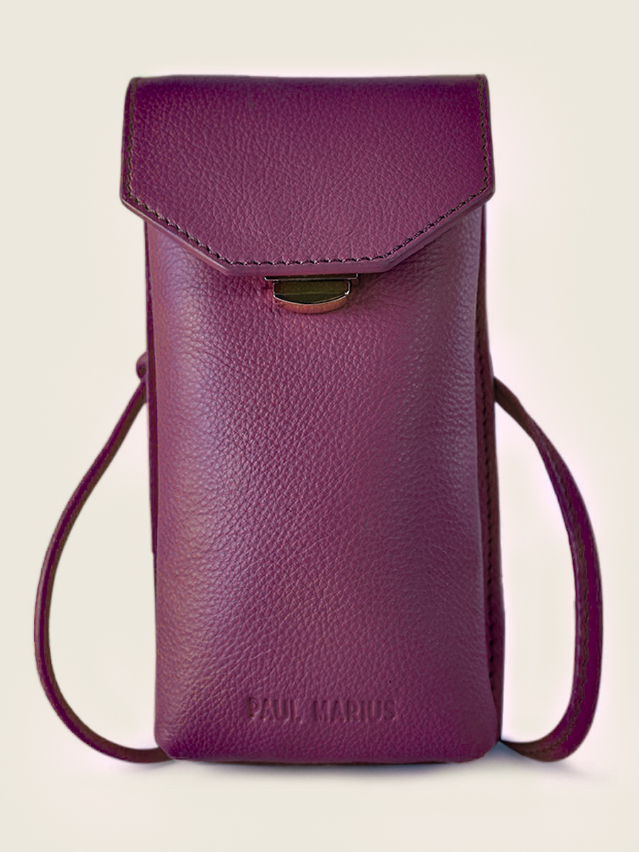 foto-ansicht-von-vorne-tasche-telefon-leder-violett-eva-art-deco-zinzolin-paul-marius-m71-ad-zi