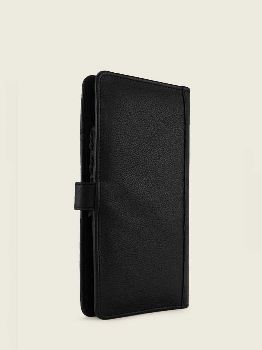 Foto-Seitenansicht-Brieftasche-Leder-schwarz-charlotte-n2-art-deco-schwarz-paul-marius-m67-ad-b