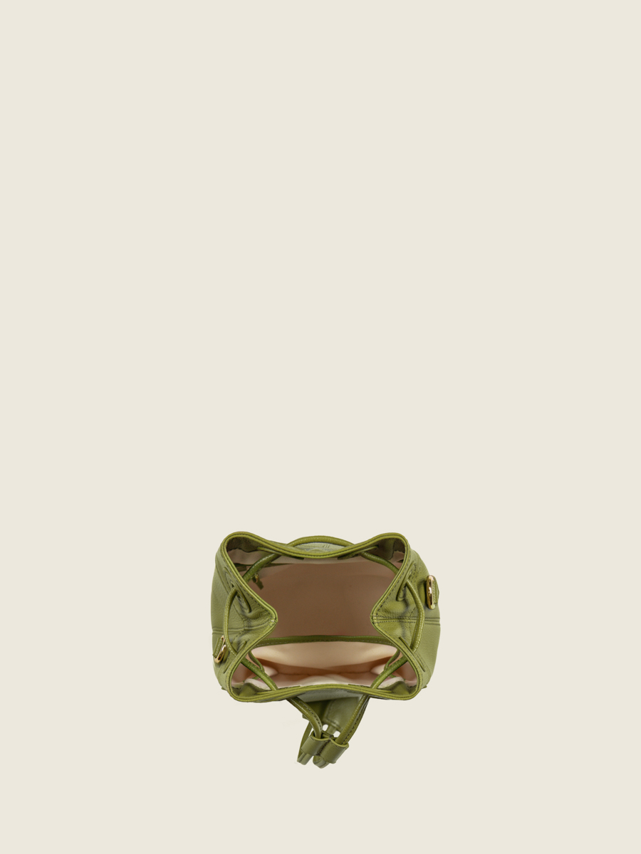 mini-beuteltasche-leder-capucine-xs-olivgrün-innenansicht-w39xs-gr-o