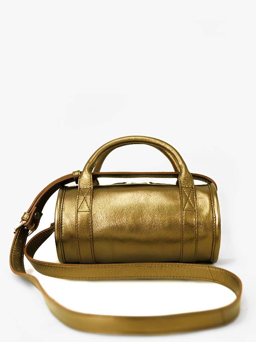 Foto-Rückansicht-Handtasche-Leder-metallic-Damen-Charlie-Bronze-Paul-Marius-W30-OG