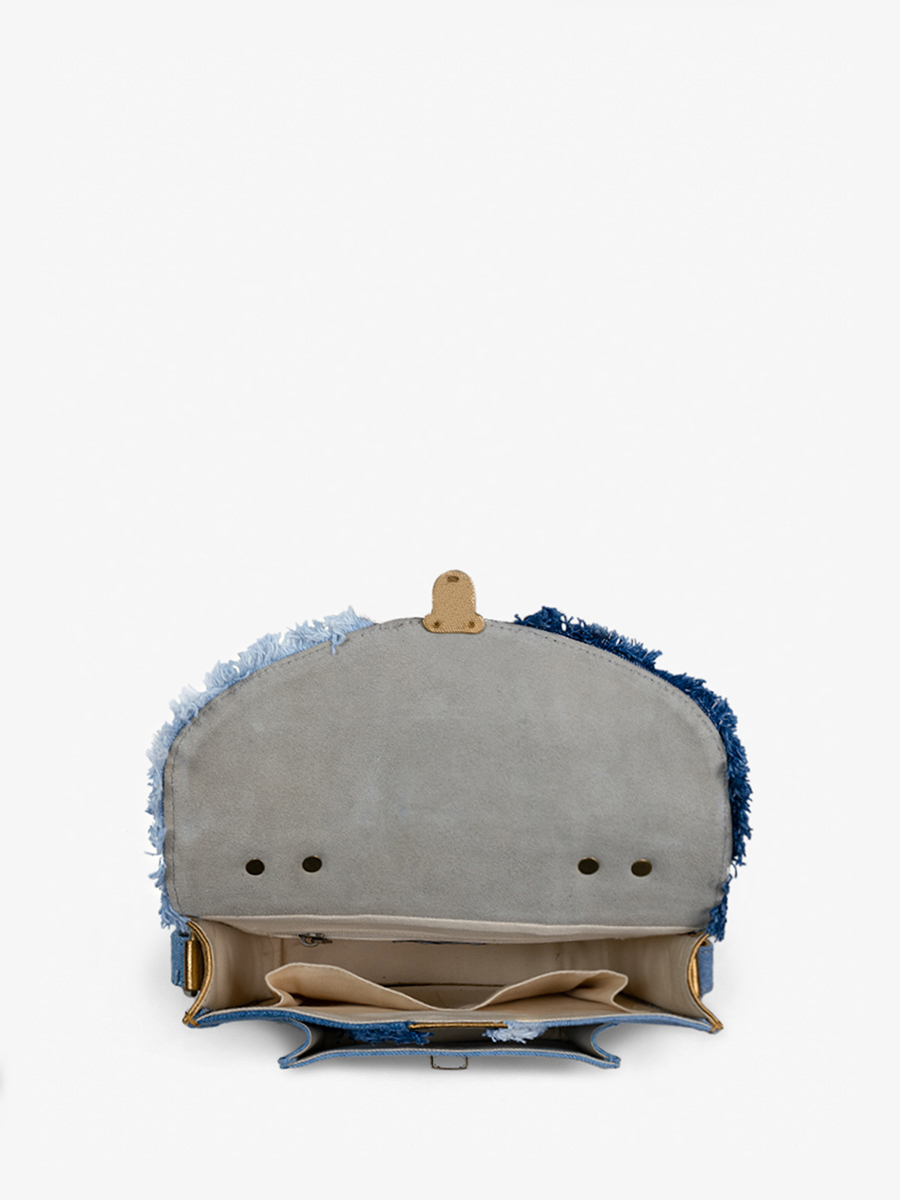 Foto-Innenansicht-Handtasche-Leder-Jeans-Damen-Mademoiselle-George-Denim-Paul-Marius-W05-OG-Denim