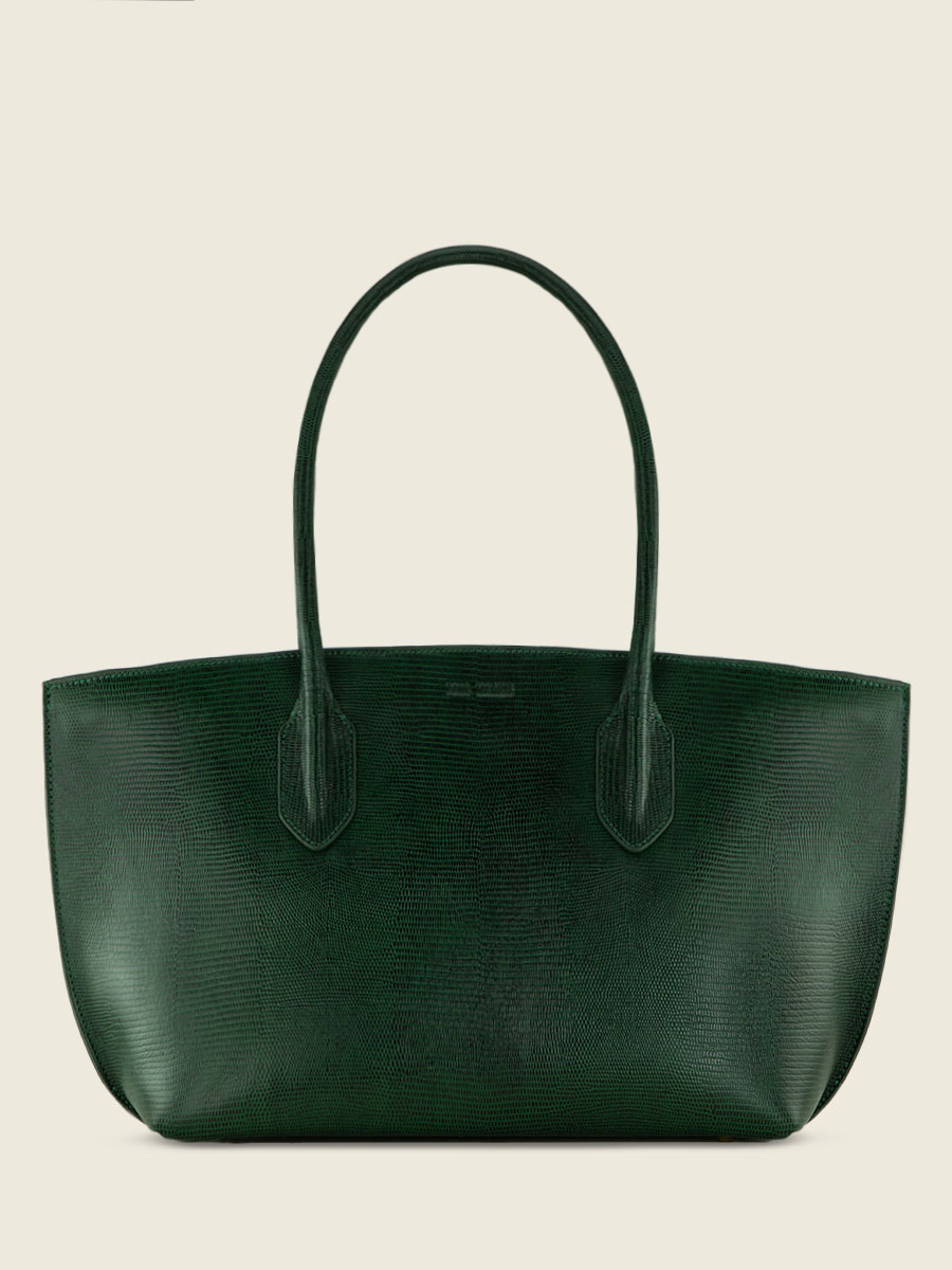 foto-ansicht-von-vorne-tasche-tasche-leder-grün-dame-edith-1960-malachite-paul-marius-w49-l-dg