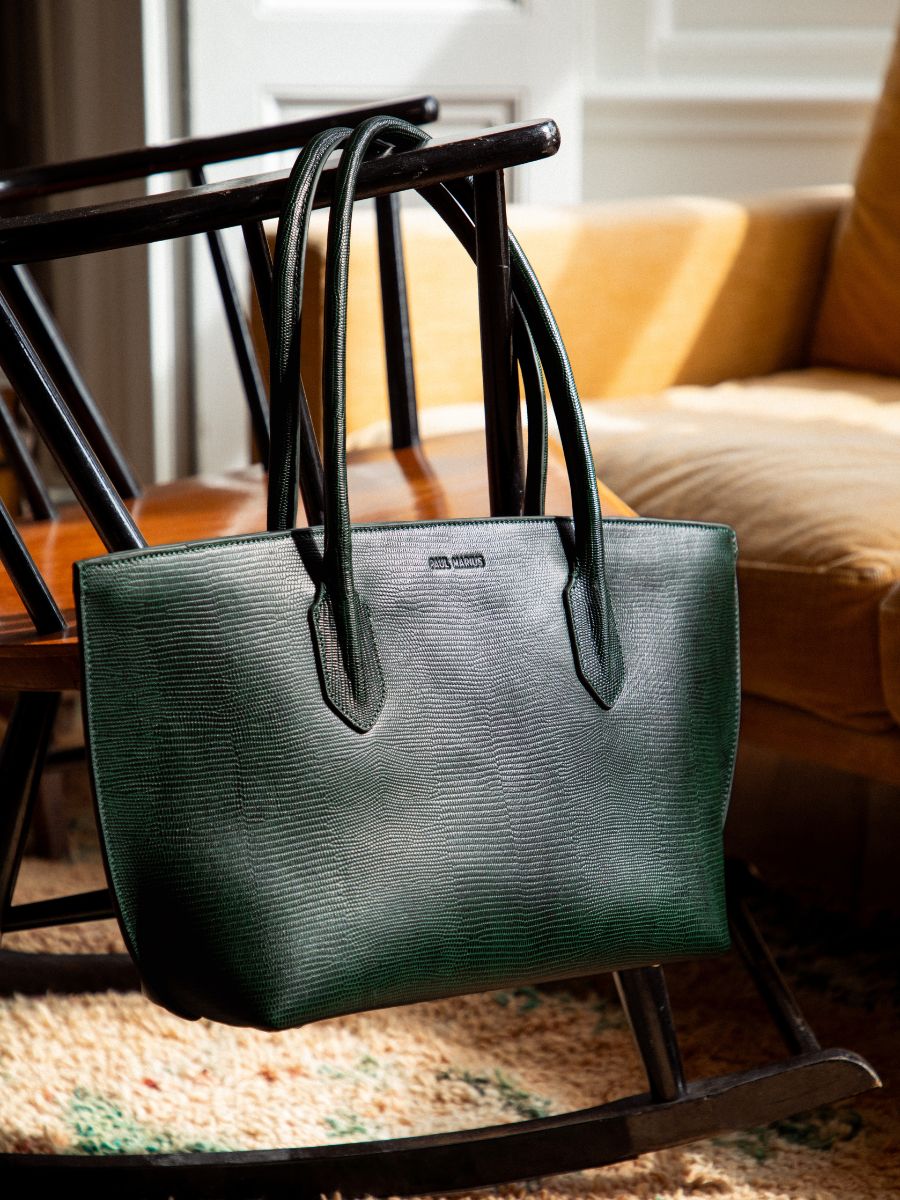 Fotoansicht-Zoom-Material-Tasche-grünes Leder-Damen-Edith-1960-Malachit-Paul-Marius-W49-L-DG