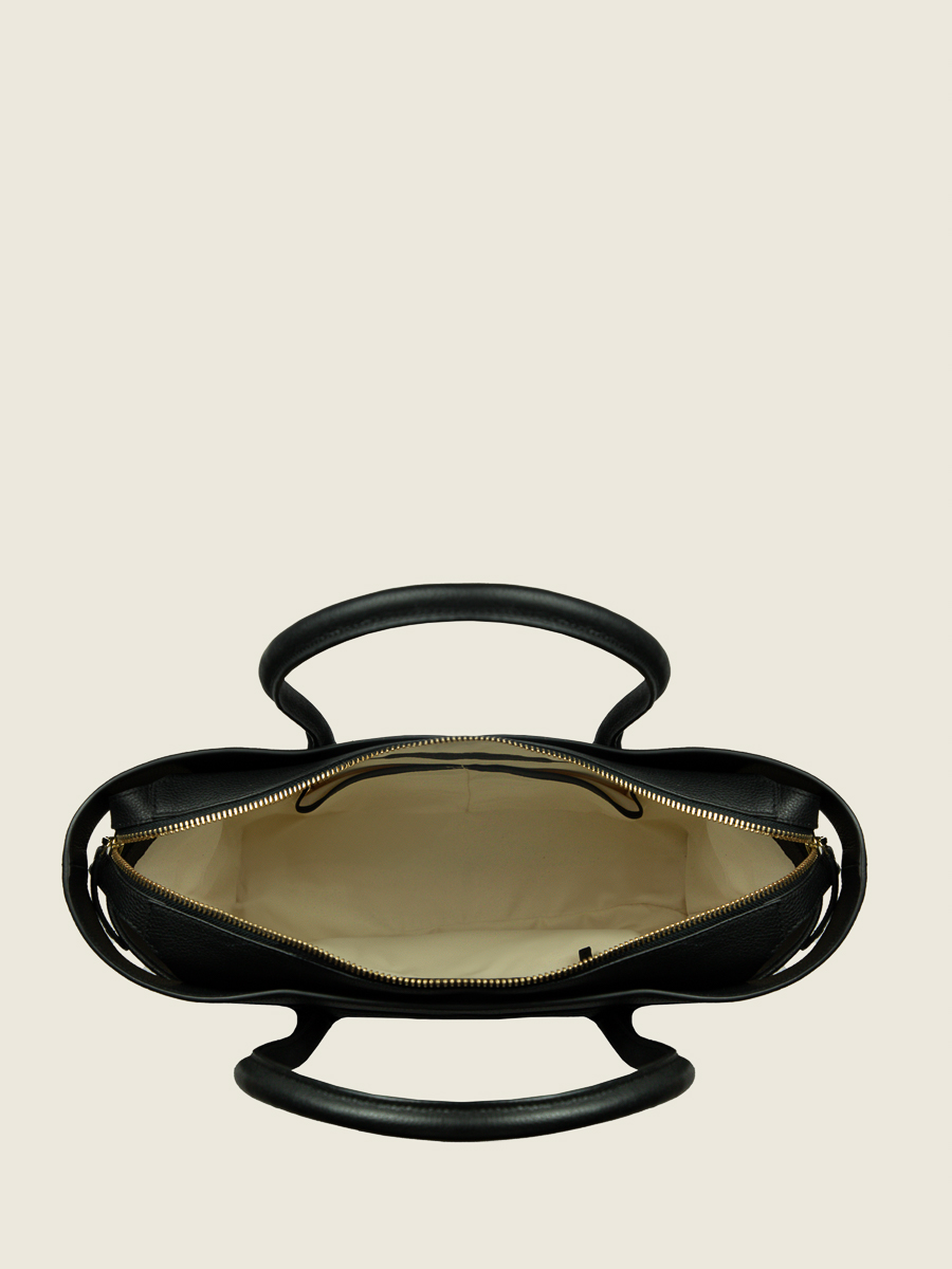 Reisetasche-Handtasche-Eros-M-schwarz-Charbon-Innenansicht-w52m-bm-b