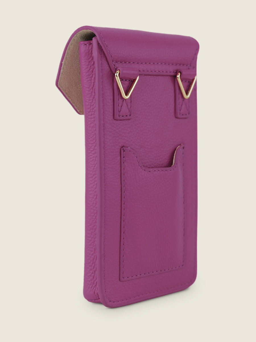 Foto-Rückansicht-Handytasche-Leder-violett-Eva-Sorbet-Cassis-Paul-Marius-M71-SB-P