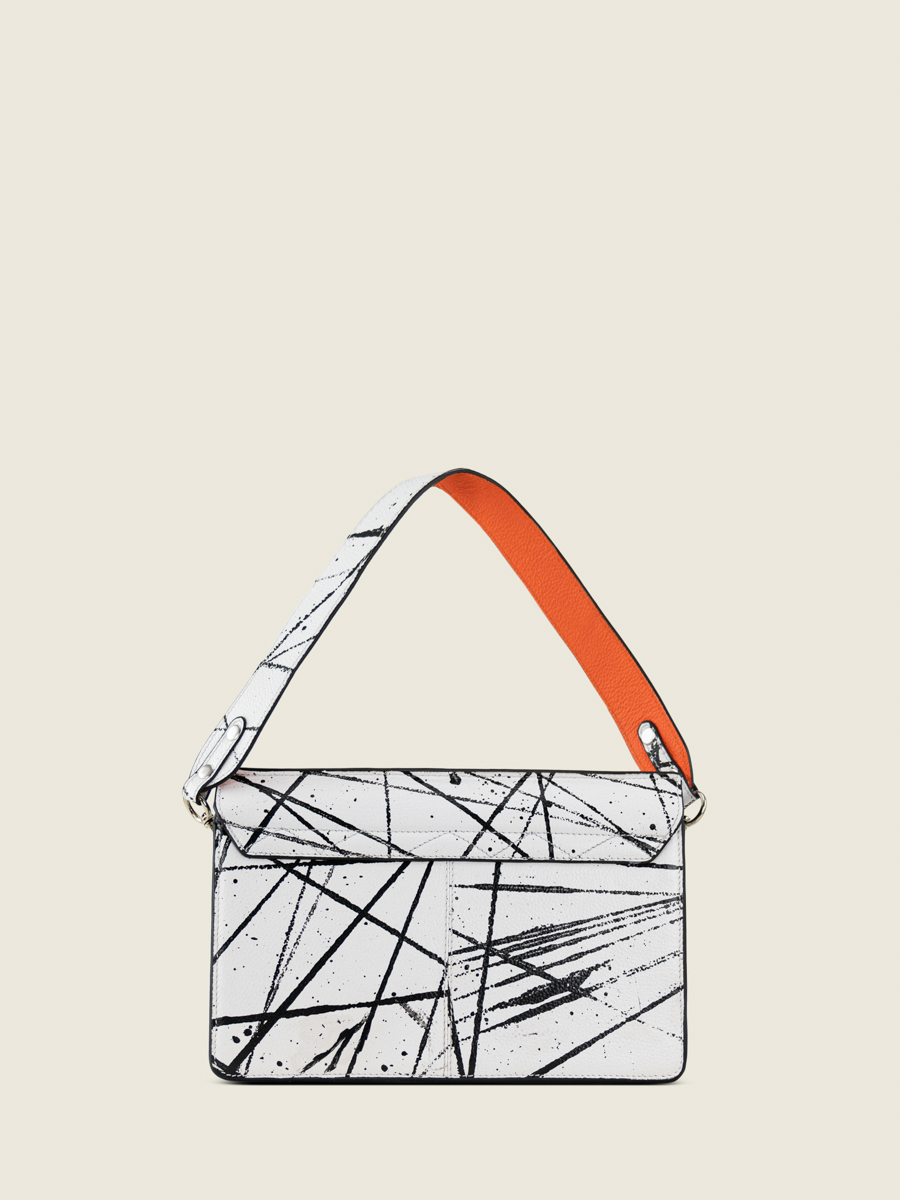 sac-baguette-cuir-blanc-noir-orange-gabrielle-arty-01-vue-dos-w42-art1-b-w
