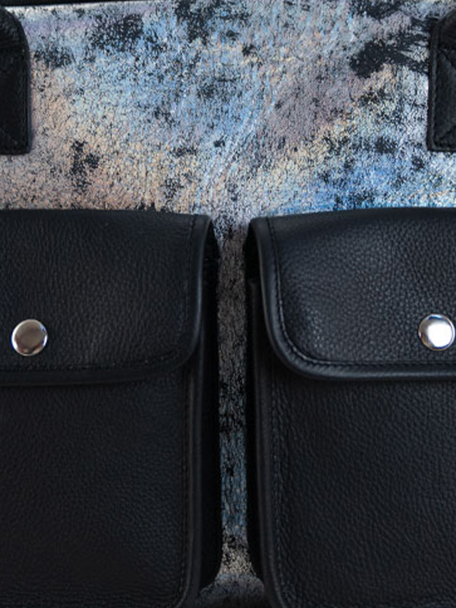 Foto-Fokus-Material-Handtasche-Leder-holographisch-LeDandy-Galaxie-Paul-Marius-W04-Gal