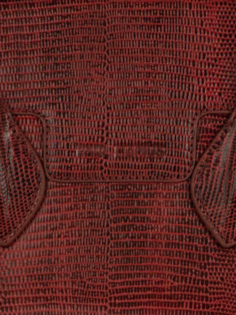 Foto-Ansicht-Zoom-Material-Mini-Handtasche-Leder-rot-Gisèle-XS-1960-Granat-Paul-Marius-W32XS-L-R