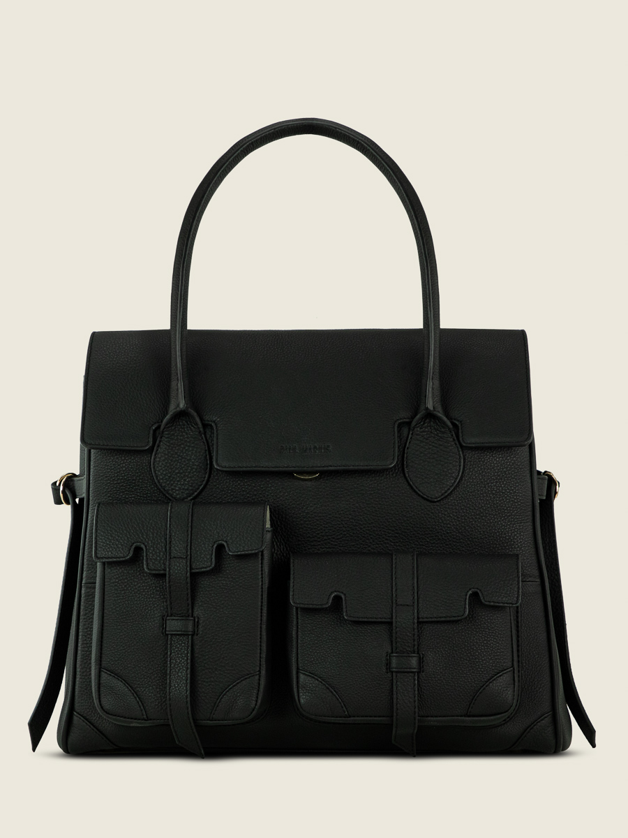 Reisetasche James Schwarz-Kohle Vorderseite W53 BM B-KH