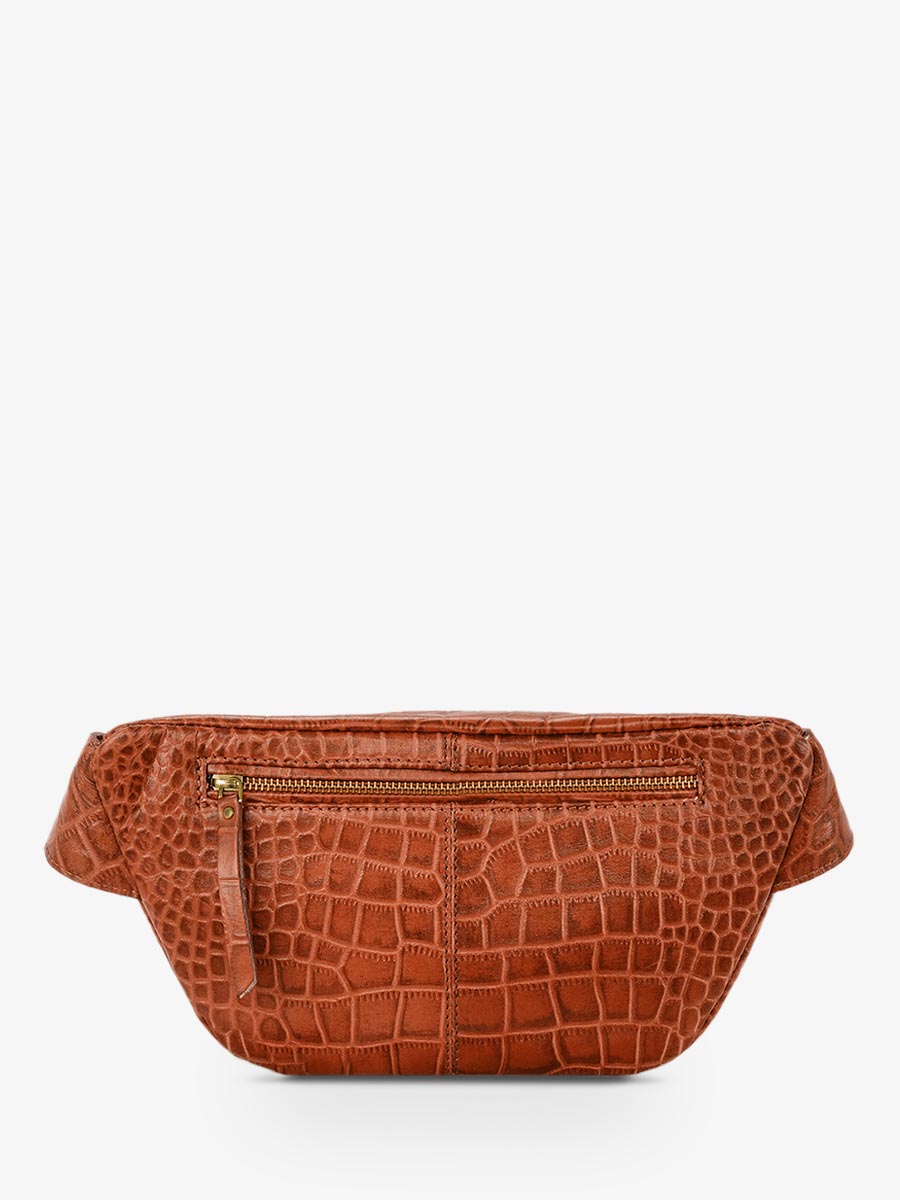 Foto-Rückansicht-Gürteltasche-Leder-Damen-LaBanane-Alligator-braun-Paul-Marius-M503-A-L