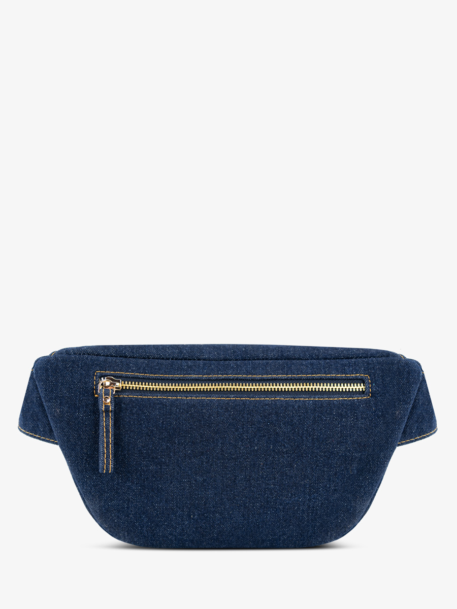 Gürteltasche-Blau-Jeans-Labanane-Denim-Roh-Ansicht-Rückseite-M503-DBlu-Denim