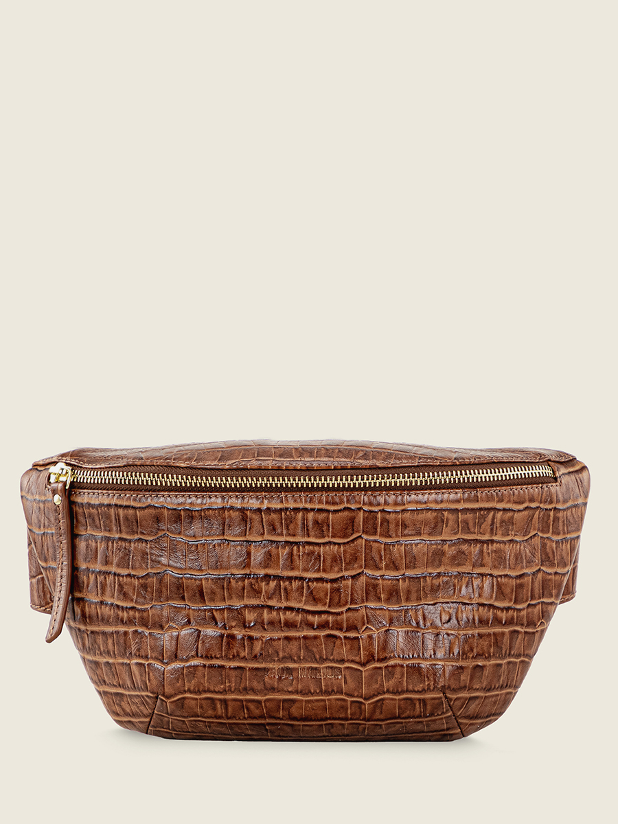 Fotoansicht-Vorderseite-Leder-Banane-braun-LaBanane-Heritage-braun-glaciereart-Paul-Marius-M503-CR-DB