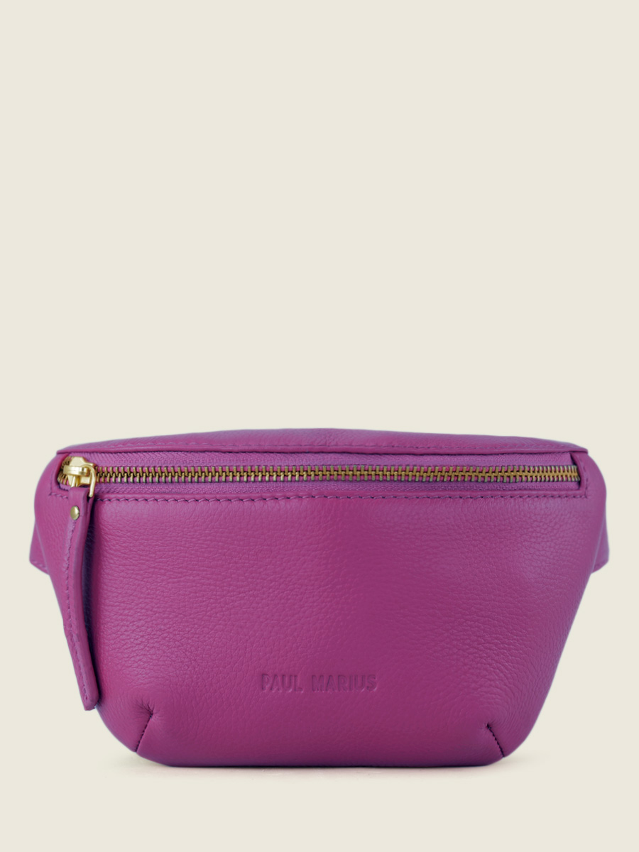 Fotoansicht-Seite-Mini-Gürteltasche-Leder-violett-LaBanane XS-Sorbet-Cassis-Paul Marius-M503XS-SB-P