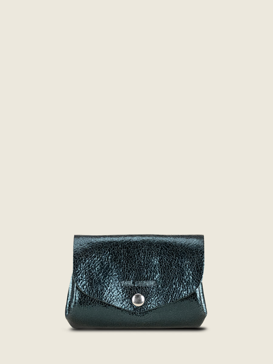 Clutch-grün-glitzernd-Legustave-M-Mitternacht-Vorderansicht-CLPM-M-Gr