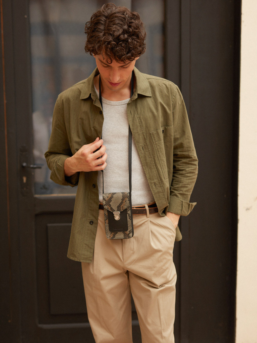 tasche-telefon-leder-tasche-telefon-python-grau-schwarz-ansicht-zoom-material-m88-p-gre-b