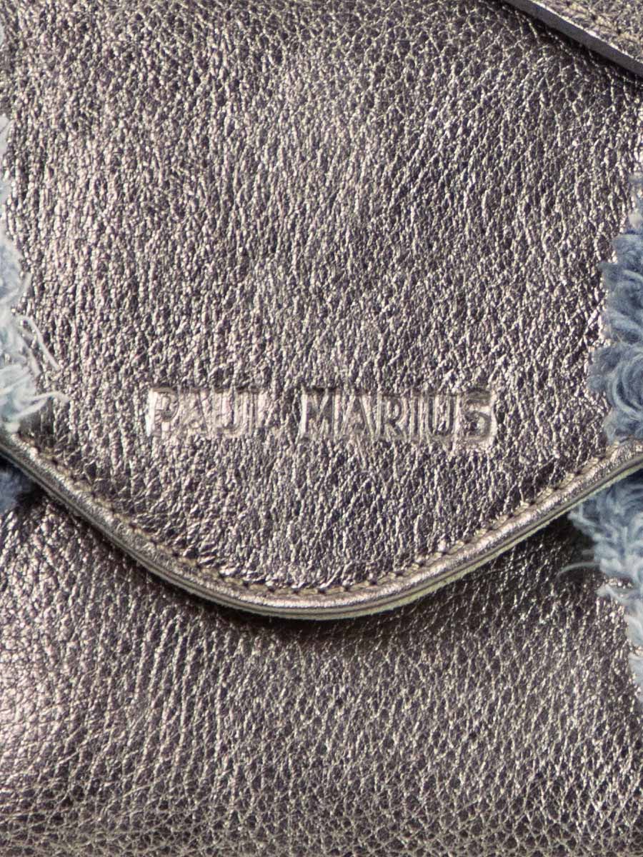 Foto-Ansicht-Zoom-Material-Umhängetasche-Leder-Jean-silber-Damen-Suzon-M-Denim-Acier-Paul-Marius-W25M-GM-DENIM