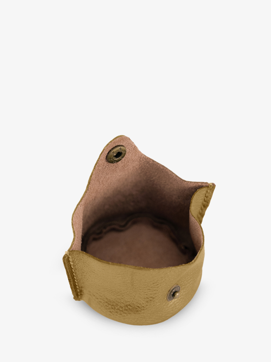 Foto-Ansicht-Rückseite-Geldbörse-Leder-Bronze-Lescarcelle-Bronze-Paul-Marius-M56-OG