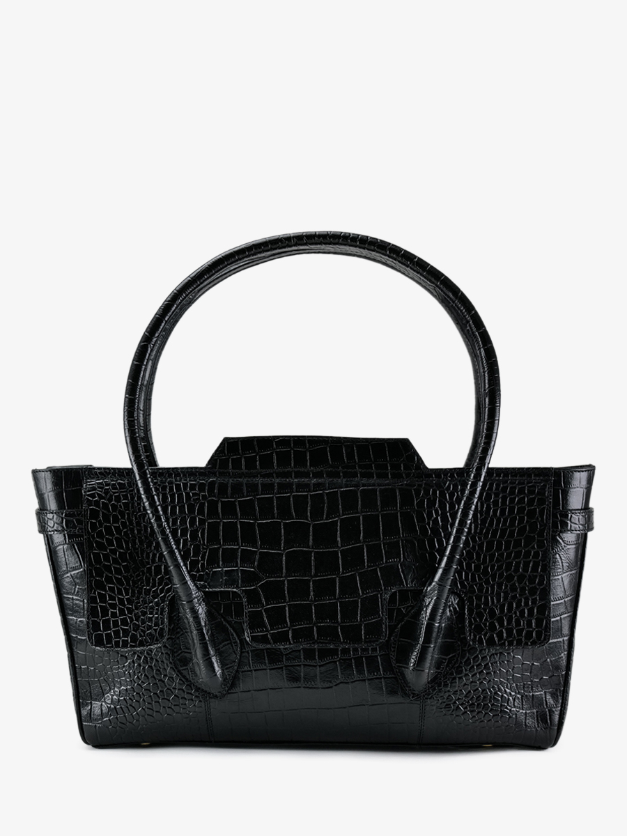 Foto-Innenansicht-Handtasche-Leder-Damen-Madeleine-Alligator-schwarz-Paul-Marius-W31-A-B