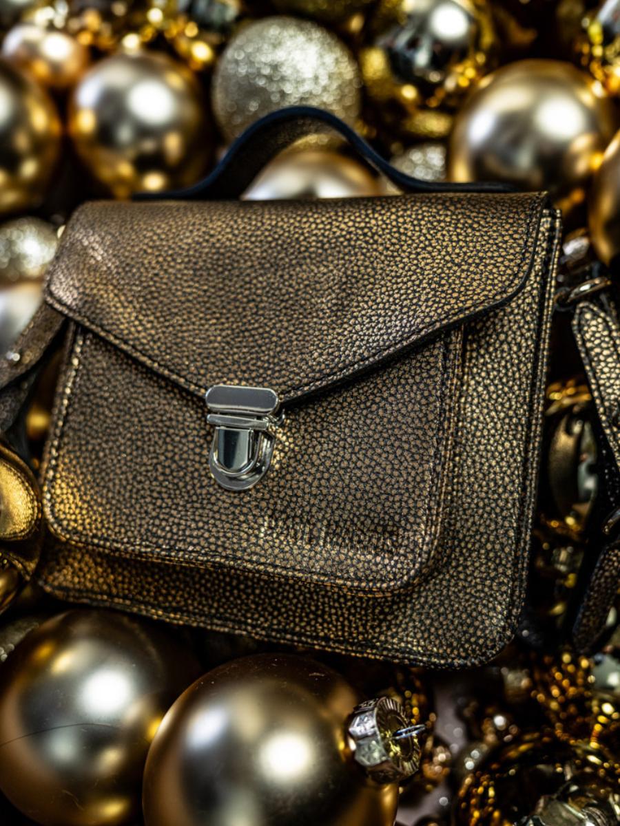 Fotoansicht-Tragegriff-Handtasche-Leder-schwarz-gold-Mademoiselle-George-XS-Granite-Paul-Marius-W05XS-GRA-G-B