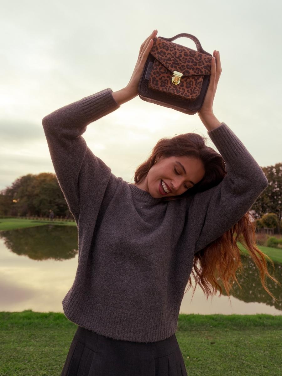 Fotoansicht-Zoom-Material-Handtasche-Leder-Leopard-schwarz-Mademoiselle-George-XS-Leopard-schwarz-Paul-Marius-W05XS-LP-B