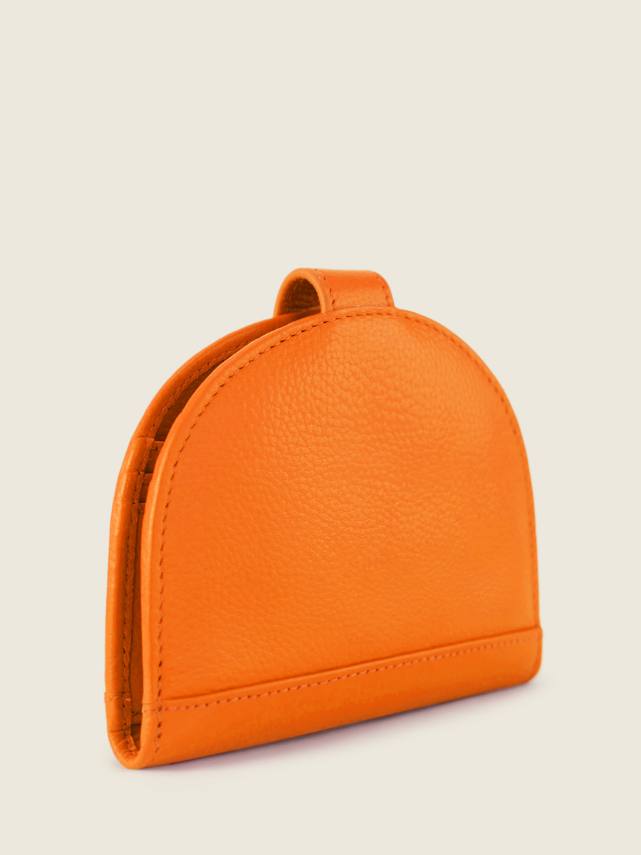 Foto-Rückansicht-Brieftasche-Leder-orange-LePortefeuille-Manon-Nr. 2-Sorbet-Mango-Paul-Marius-M33-SB-O