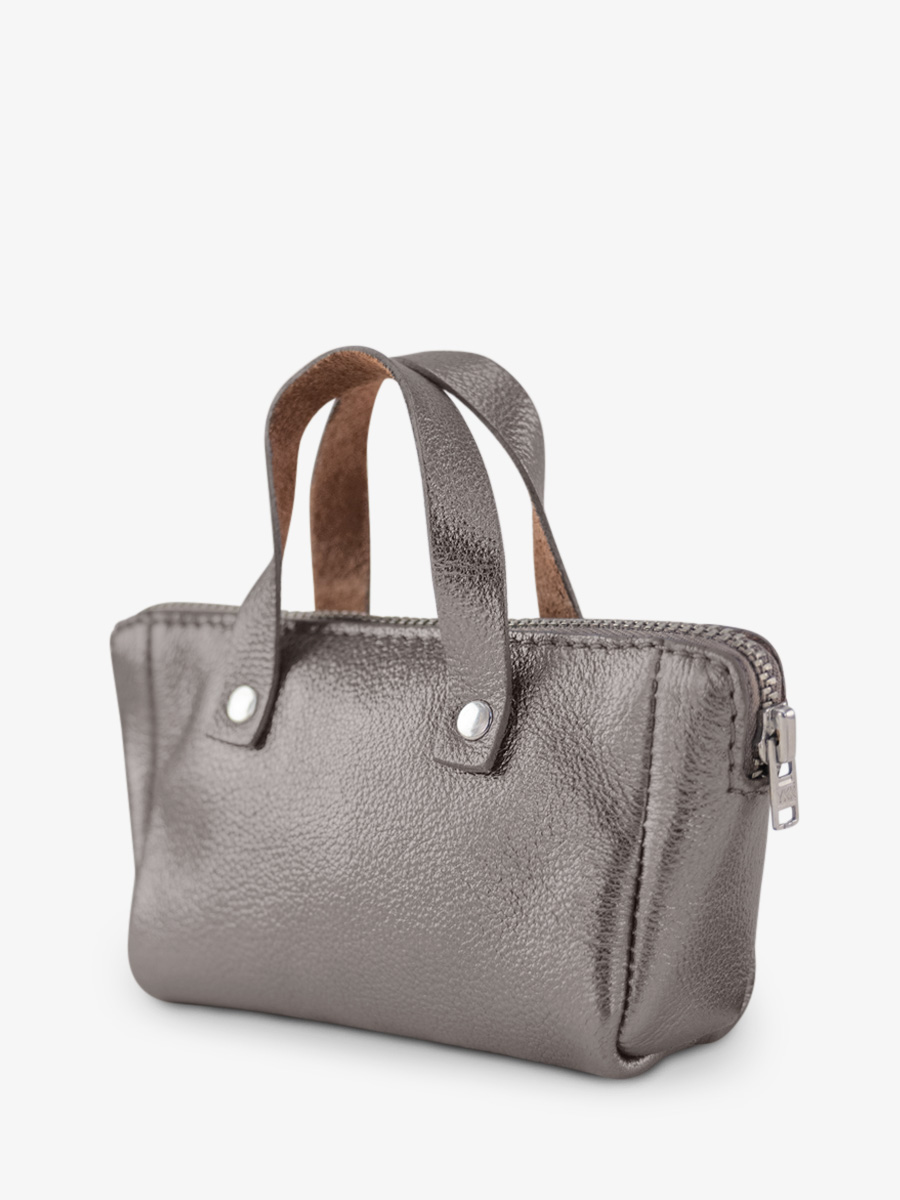 Fotoansicht-Seite-Geldbörse-Leder-Silber-MonPremier-Paul-Marius-Stahl-Paul-Marius-BBW-GM