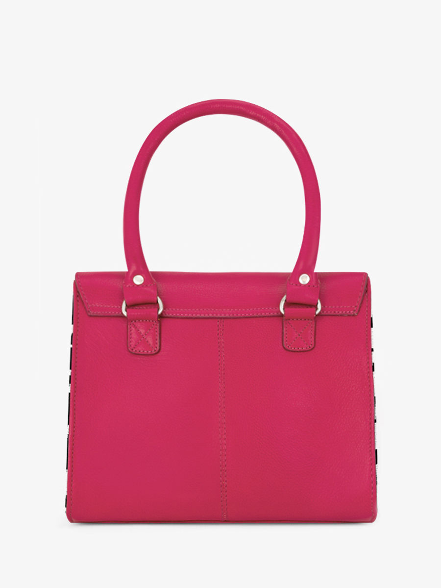 Fotoansicht Innenraum Handtasche aus Leder rosa LeRive Gauche S Allure Fuchsia Paul Marius W01S HS2 PI