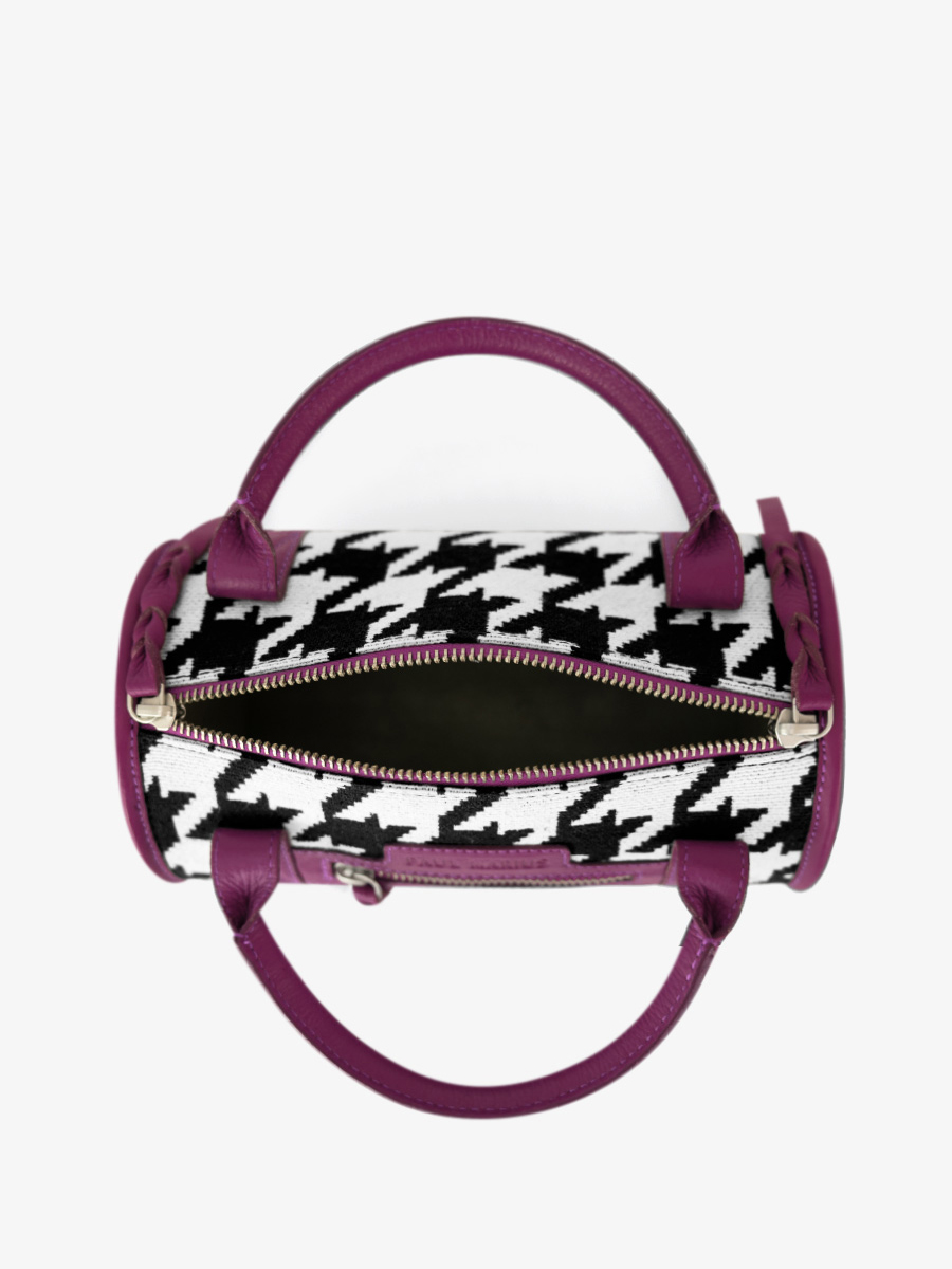 Fotoansicht-Innenansicht-Handtasche-Leder-violett-Charlie-Allure-Zinzolin-Paul-Marius-W30-HS2-ZI