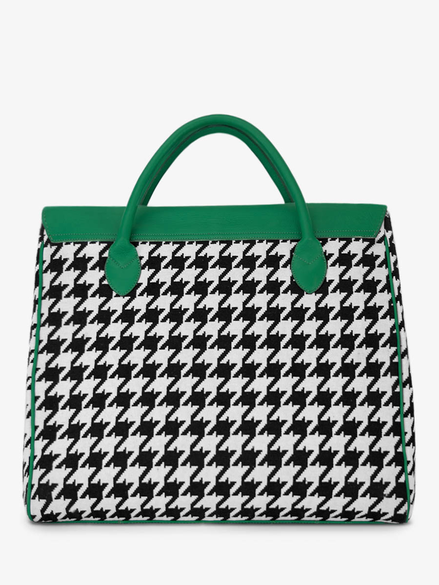 Foto-Rückansicht-Reisetasche-Leder-violett-Rouen-Delhi-Allure-grün-Paul-Marius-M105-HS2-GR