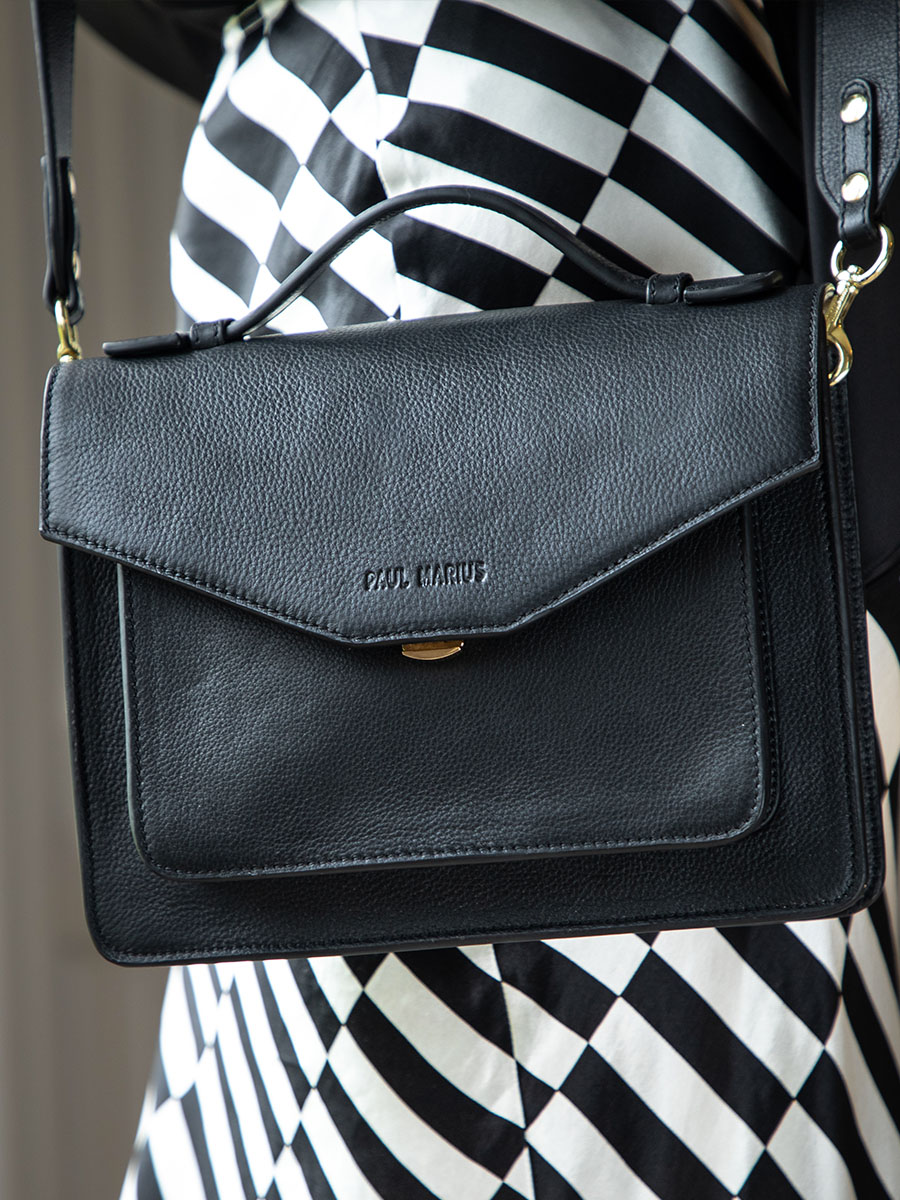 Foto-Material-Handtasche-Leder-schwarz-Simone-Art-Deco-schwarz-Paul-Marius-W33-AD-B