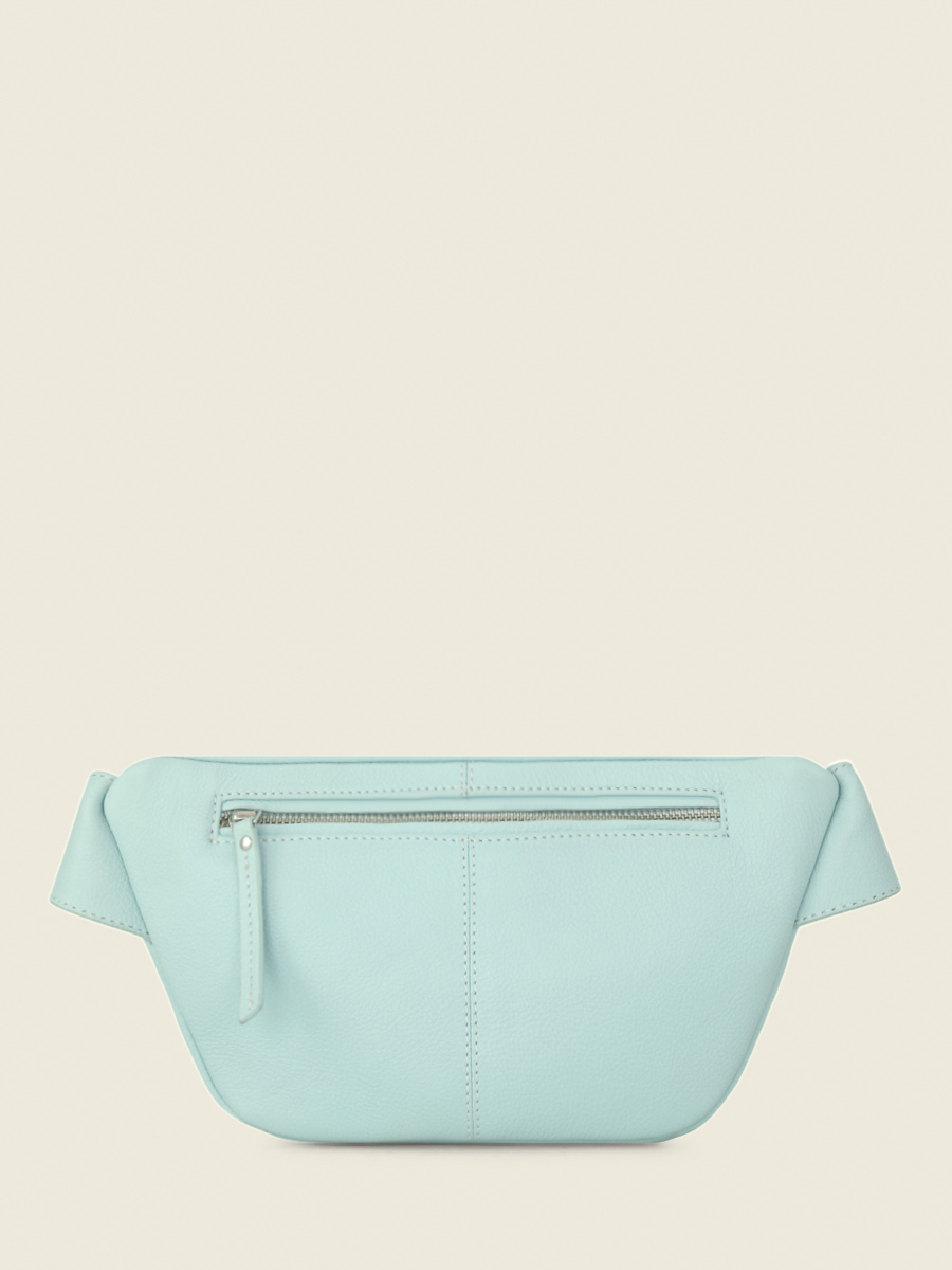 Foto-Seitenansicht-Gürteltasche-Leder-blau-LaBanane-Pastel-Bleuet-Paul-Marius-M503-PT-BLU