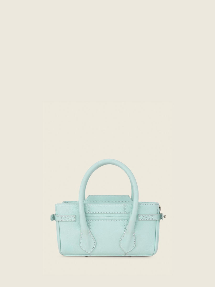 Foto-Rückansicht-Mini-Handtasche-Leder-blau-Madeleine-XS-Pastel-Bläütchen-Paul-Marius-W31XS-PT-BLU