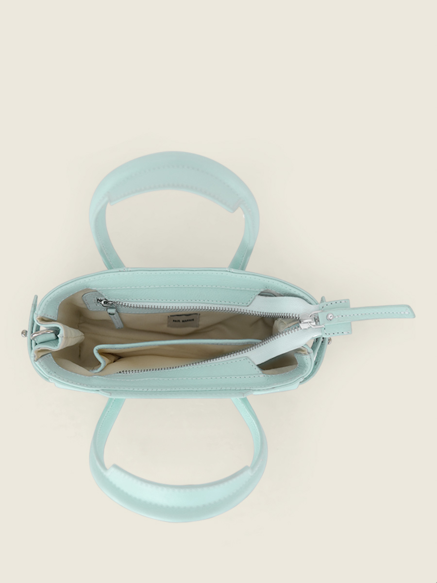 Foto-Innenansicht-Mini-Handtasche-Leder-blau-Madeleine-XS-Pastel-Bläue-Paul-Marius-W31XS-PT-BLU