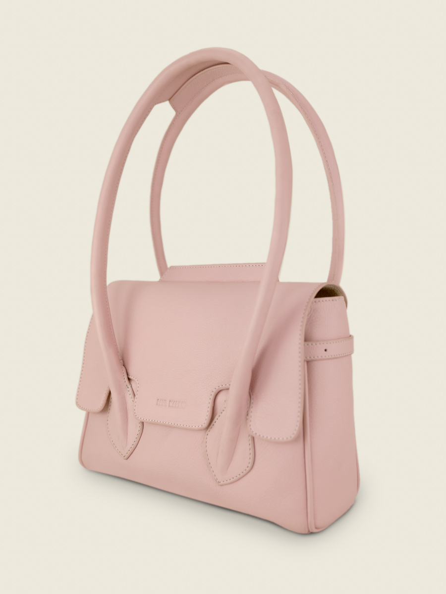 Foto-Rückansicht-Handtasche-Leder-rosa-Colette-S-Pastel-Puder-Paul-Marius-W28S-PT-PI
