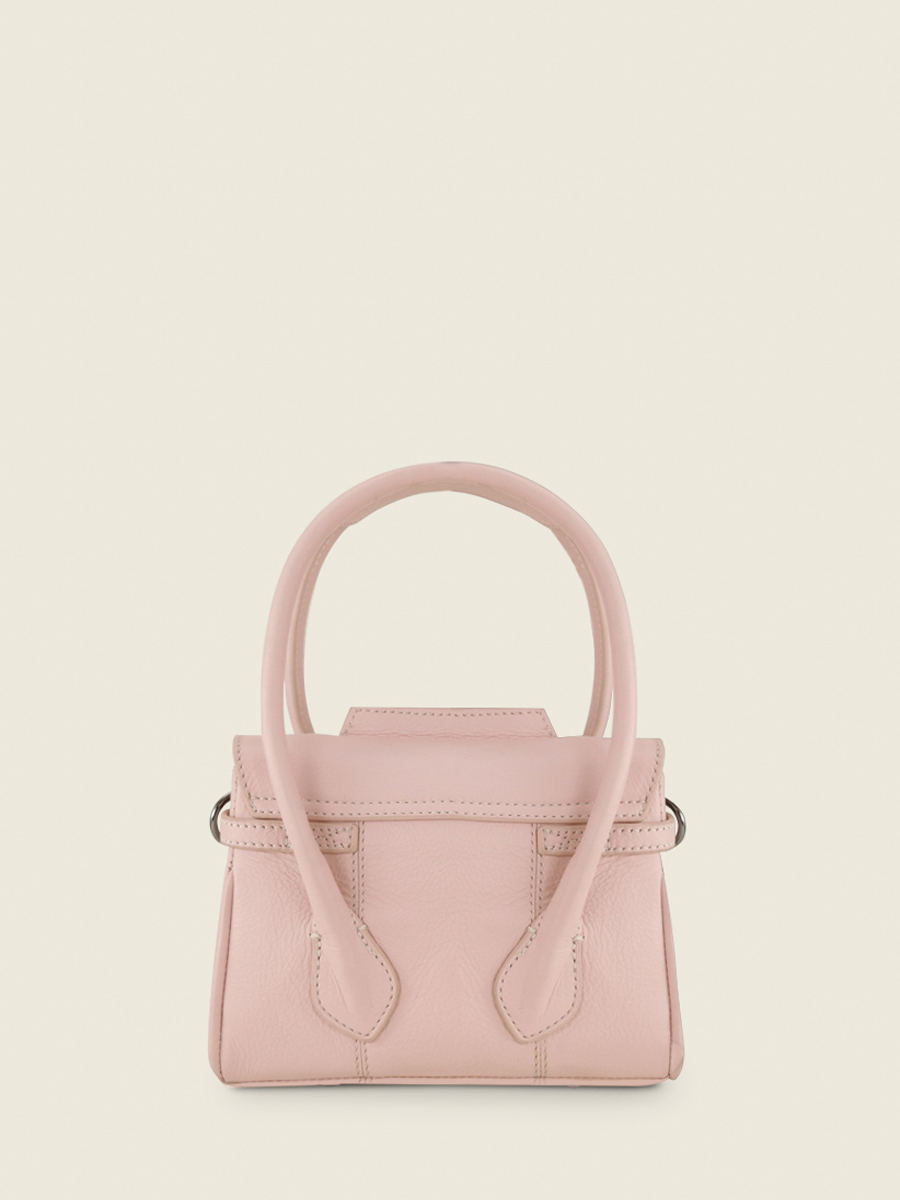 Foto-Rückansicht-Mini-Handtasche-Leder-rosa-Colette-XS-Pastel-Poudre-Paul-Marius-W28XS-PT-PI
