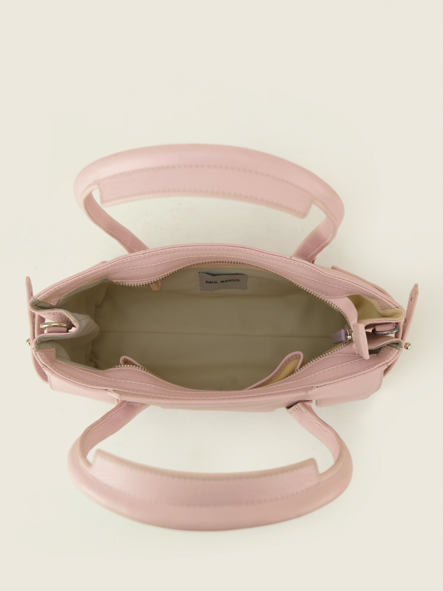Foto-Tragetasche-Handtasche-Leder-rosa-Madeleine-S-Pastel-puderfarben-Paul-Marius-W31S-PT-PI