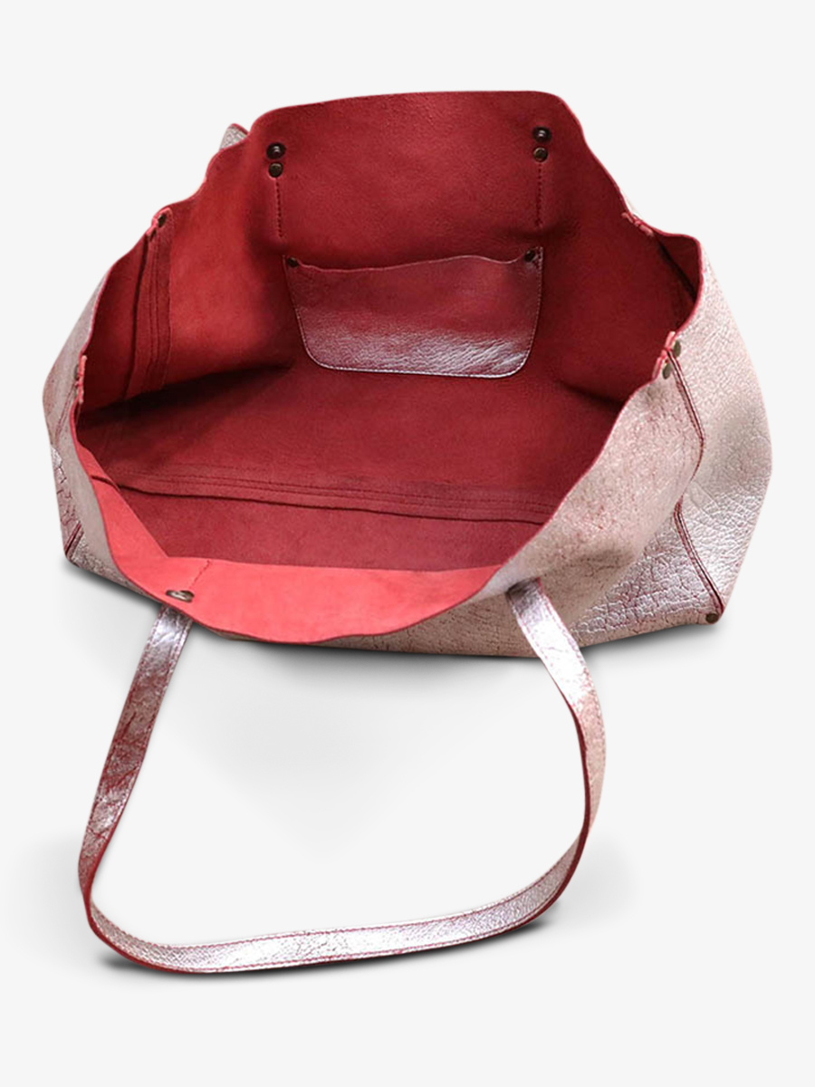 foto-innenansicht-ledertasche-für-damen-silber-leffronte-m-ziegelrot-silber-paul-marius-w12-rs