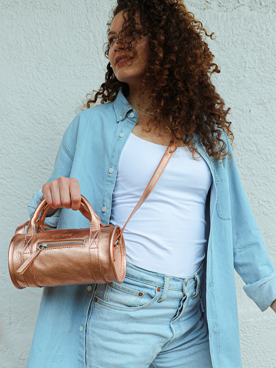 Foto-Material-Handtasche-Leder-Goldrosa-Damen-Charlie-Paul-Marius-W30-G-PI