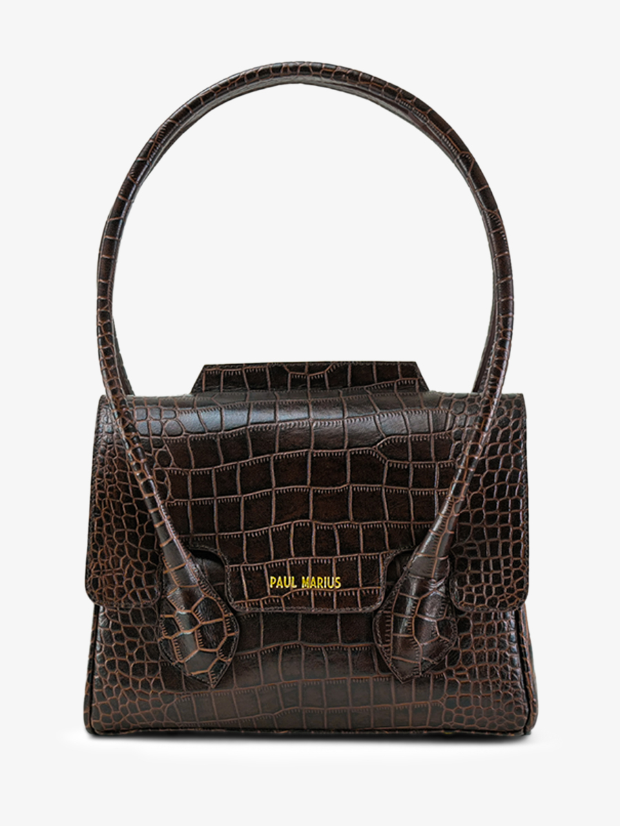 foto-frontansicht-handtasche-leder-damen-colette-s-alligator-braun-paul-marius-w028s-a-db