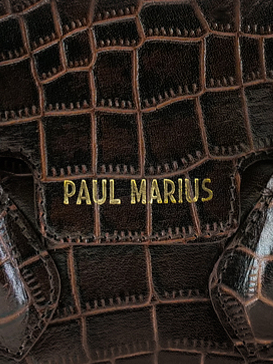 Foto-Material-Handtasche-Leder-Damen-Colette-XS-Alligator-braun-Paul-Marius-W28XS-A-DB