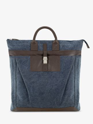 L'Aviateur – Kakao / Blaues Segeltuch