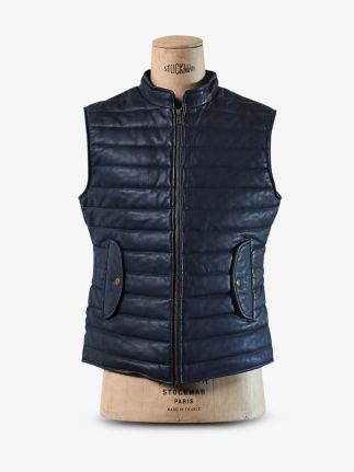 Herren-Daunenjacke – Tintenblau