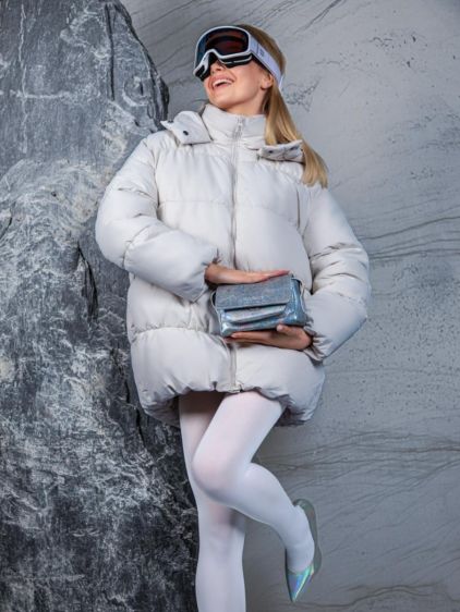 Diane XS Granite – Weiß/Holografisch